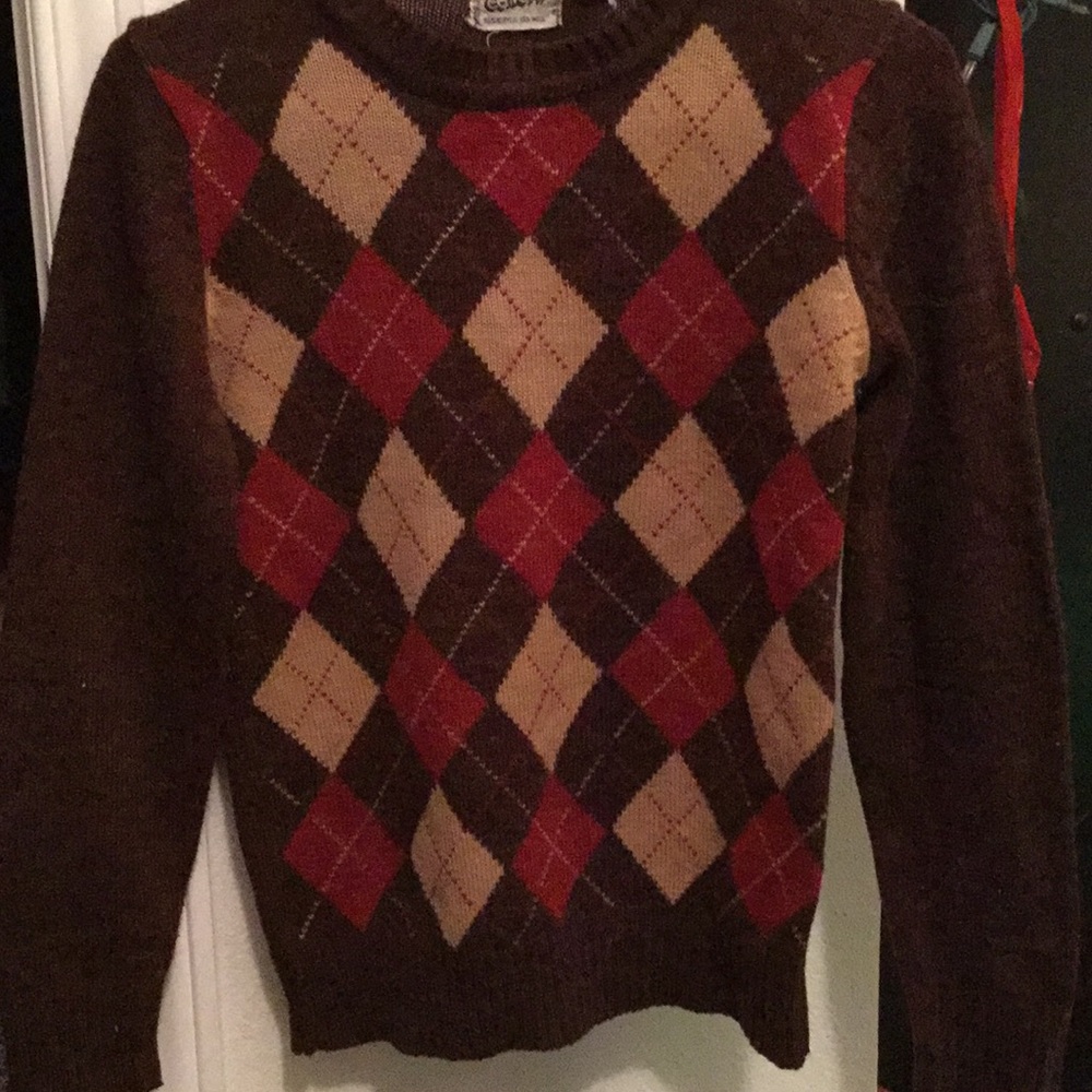 Checkered sweater
